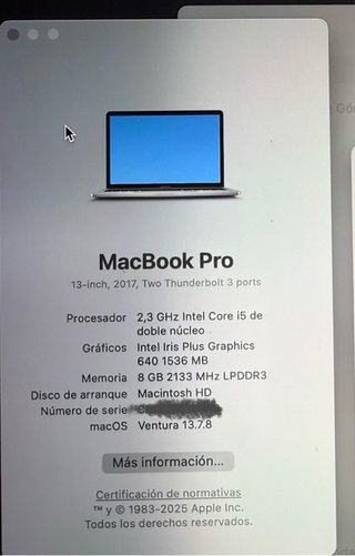 MacBook Pro 2017 Argento/Grigio Siderale
