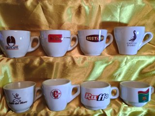 Tazzine caffè pubblicitarie