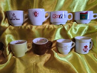 Tazzine caffè pubblicitarie