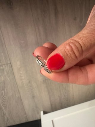 Anillo oro blanco