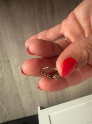 Anillo oro blanco