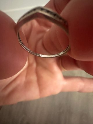 Anillo oro blanco
