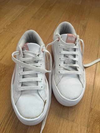 Zapatillas Puma Karmen Blancas y Rosas
