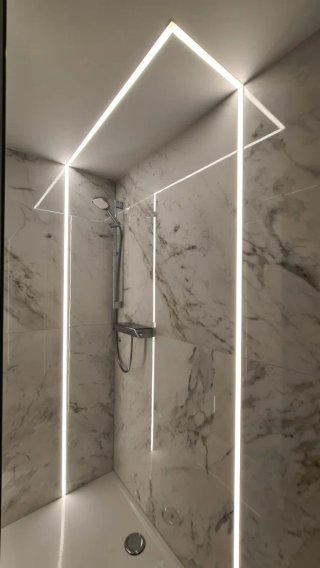 Renovacion  moderna de baño