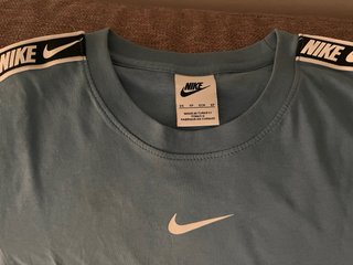 Camiseta Nike Azul 100% algodon