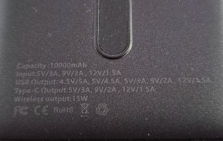 powerbank 10000 mah magsafe wireless NUOV