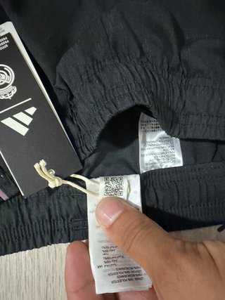 Pantalón Real Madrid Adidas Negro Talla M
