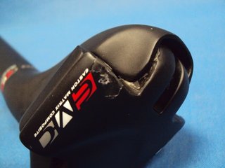 NUEVO. Tija Easton Carbono EC90 Negro 30.9x350 mm