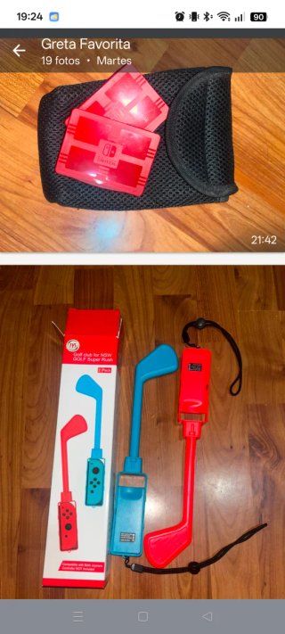 Nintendo Switch con Accesorios y Caja