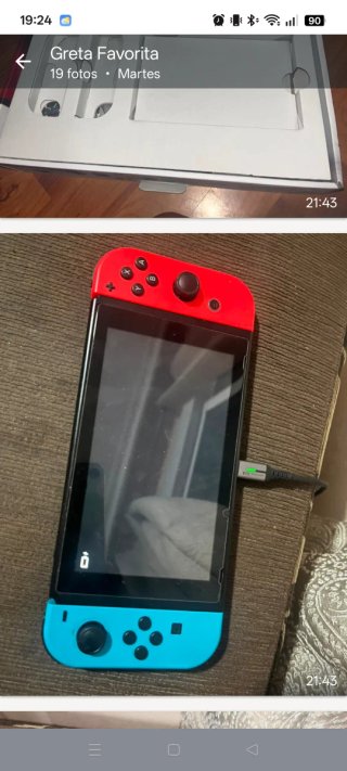 Nintendo Switch con Accesorios y Caja