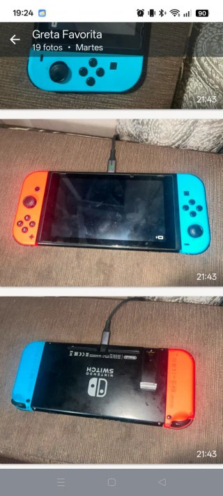 Nintendo Switch con Accesorios y Caja