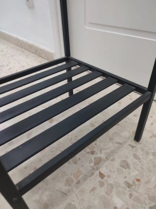 Mesita Auxiliar IKEA NESNA Negra