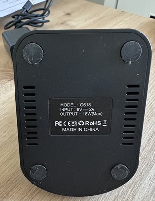 INNISTO G618 Caricabatterie Wireless