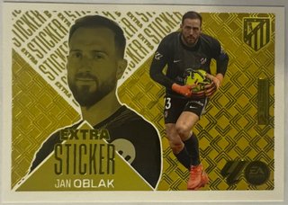 Extra Sticker Oro Jan Oblak 2026/2027