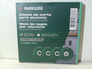 Lote 7 Cajas Discos Radial PARKSIDE Surtido