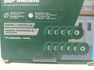 Lote 7 Cajas Discos Radial PARKSIDE Surtido