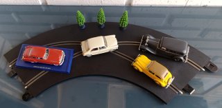 Diorama Coches Tintín