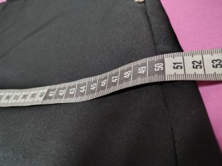 Pantalones cortos estilo chinos negros Talla M
