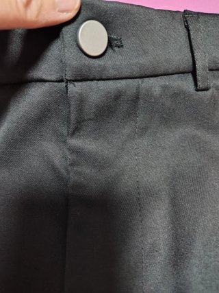Pantalones cortos estilo chinos negros Talla M