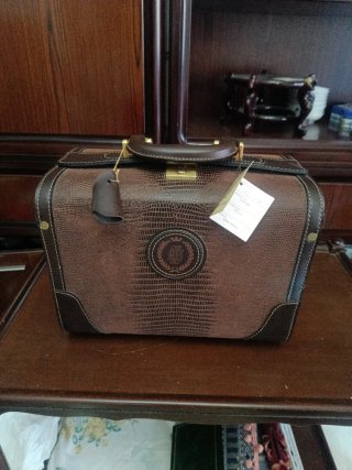 Bolso de viaje Angel Andrés Marrón