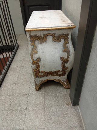 Cómoda Provenzal 3 Cajones Madera