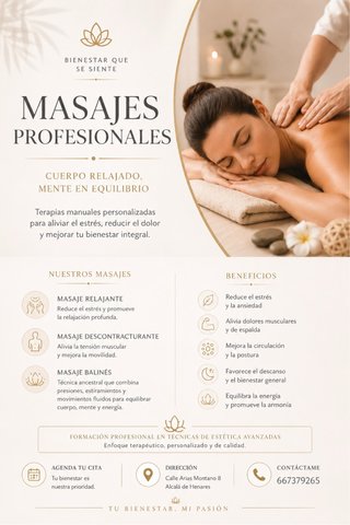 Masajes relajantes