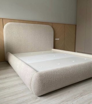 Cama y cabecero a medida color a elegir