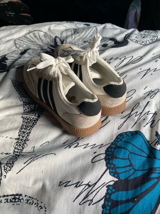 Zapatos Daresee Beige y Blanco Mujer