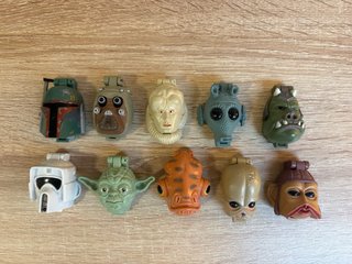 Star Wars Micromachines Mini heads