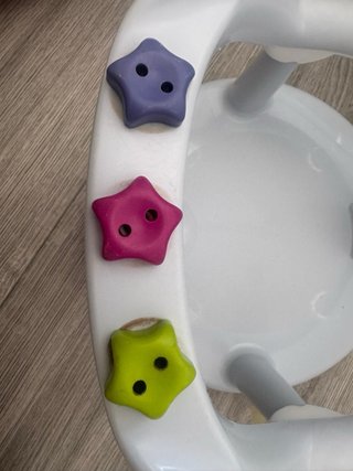 Asiento de baño para bebé con ventosas