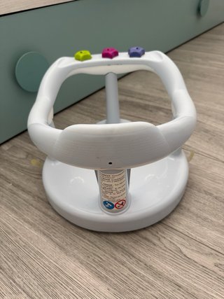 Asiento de baño para bebé con ventosas