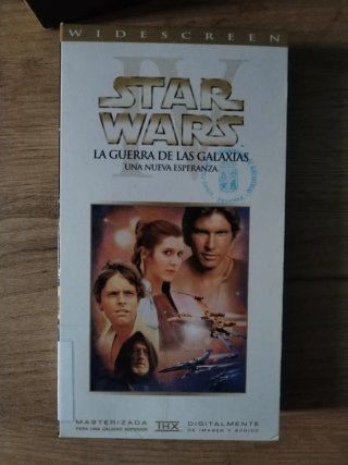 Trilogía Star Wars IV, V y VI VHS