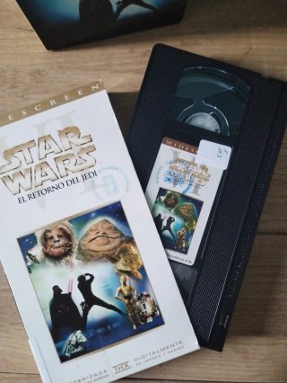 Trilogía Star Wars IV, V y VI VHS
