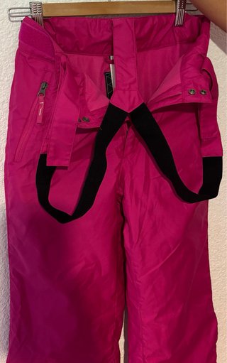Pantalón de Nieve Rosa. Talla 12. 143-150cm