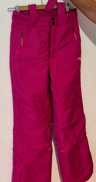 Pantalón de Nieve Rosa. Talla 12. 143-150cm