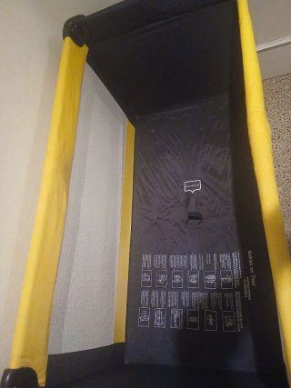 Cuna de viaje con colchón plegable