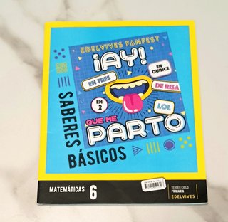 Matemáticas 6, Tercer Ciclo Primaria, Edelvives...