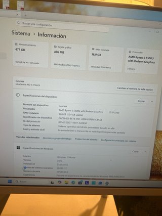 Ordenador All in One Lenovo Blanco