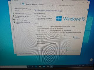 COMBO HP Pavilion Escritorio + monitor TV