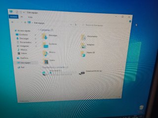 COMBO HP Pavilion Escritorio + monitor TV
