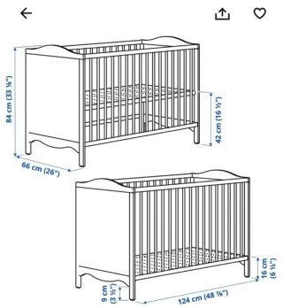 Cuna Ikea Blanca