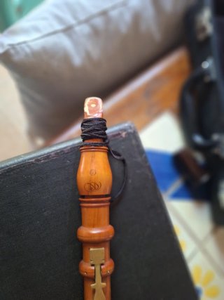 Clarinete barroco de madera