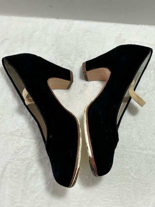 Zapatos Baile  Flamenco Ante Negro Talla 36 nuevos
