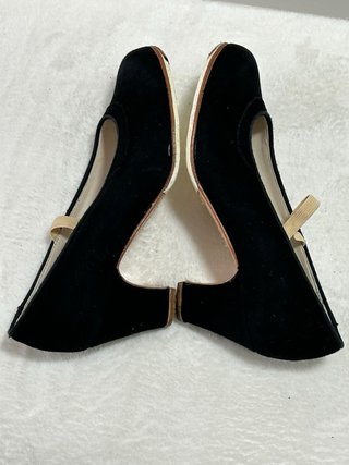 Zapatos Baile  Flamenco Ante Negro Talla 36 nuevos