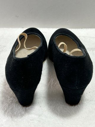 Zapatos Baile  Flamenco Ante Negro Talla 36 nuevos