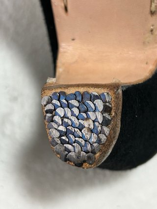 Zapatos Baile  Flamenco Ante Negro Talla 36 nuevos