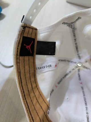Berretto Jordan Uomo Bianco Taglia Unica
