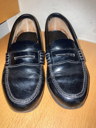 Zapatos castellanos colegio negros