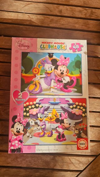 Puzzle 2x48 Disney Minnie y Deisy