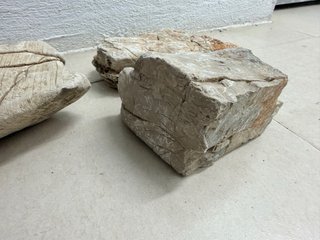 Lote piedras naturales acuario